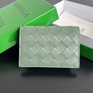 보테가 (징) 명함지갑 소가죽 그린 667141