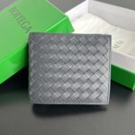 보테가 (징) 남성용 더블 폴드 지갑 그레이 805654