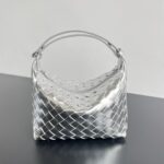 보테가 (징) 월리스 숄더백 실버 754443