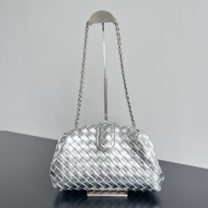 보테가 (징) 로렌 1980 체인 손잡이 백 실버 785807