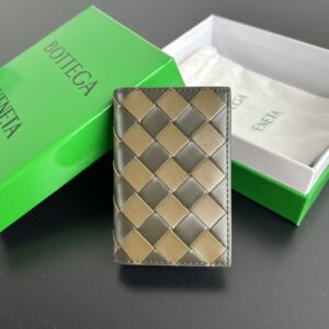 보테가 (징) 중편格 카드 지갑 소가죽 그린 592619