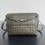 보테가 (징) 스몰 안디아모 숄더백 카키 815781