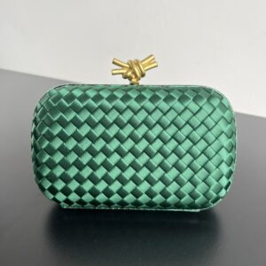 보테가 (징) BV Knot 미니 클러치 그린 717622