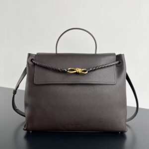 보테가 (징) Ciao Ciao 핸드백 실버 브라운 826195