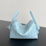 보테가 (징) 루프 핸드백 블루 796615