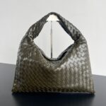 보테가 (징) 중형 HOP 백 모던한 디자인 소가죽 카키 796262