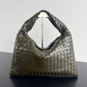 보테가 (징) 중형 HOP 백 모던한 디자인 소가죽 카키 796262