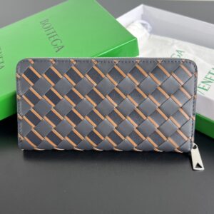 보테가 (징) 남성 편직 지갑 블랙 593217