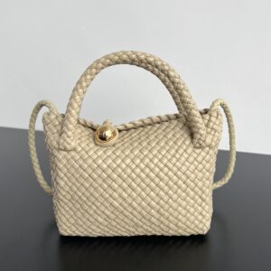 보테가 (징) 미니 토스카 숄더백 베이지 776755