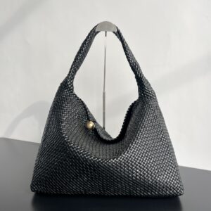 보테가 (징) 토스카 핸드백 대형 블랙 70979