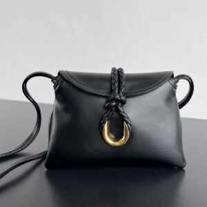 보테가 (징) 베이비 리베르타 숄더백 블랙 826147