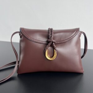 보테가 (징) 스몰 리베르타 핸드백 브라운 806030