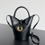 보테가 (징) 리베르타 미니 물통백 블랙 815244