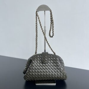 보테가 베네타 (징) 로렌 1980 미니 체인 숄더백 그레이 804038