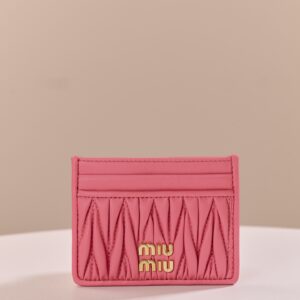 미우미우 (팬더) 카드 지갑 해바라기 핑크 5MC076