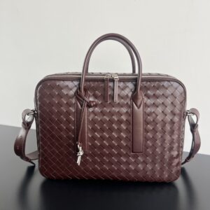 보테가 (징) 게타웨이 대형 공문서 가방 브라운 766361