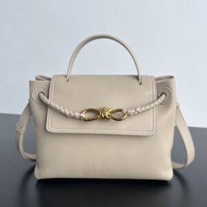 보테가 (징) 시그니처 Ciao Ciao 미니 크림 실키 송아지가죽 백 835835