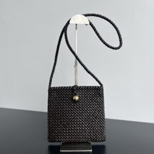 보테가 (징) 토스카 모바일 백 고급 소가죽 블랙 777680