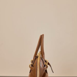 미우미우 (팬더) 아벤투르 하프 사이즈 캐러멜 소가죽 백 브라운 5BB169