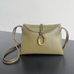 보테가 (징) 스몰 리베르타 핸드백 올리브 그린 806030