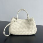 보테가 (징) 바스켓 미니 아이보리 나파 가죽 핸드백 836261