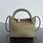 보테가 (징) 미니 토스카 숄더백/핸드백 올리브 776755