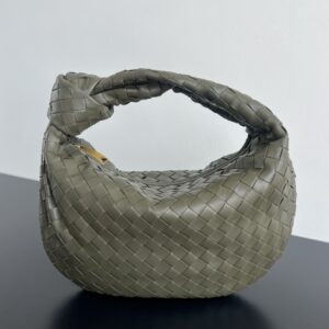 보테가 (징) 조디 중형 올리브 그린 양가죽 백 690225