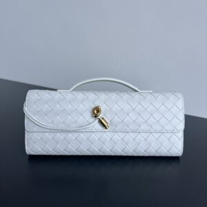 보테가 (징) 클러치 롱 핸드백 화이트 741511