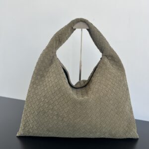 보테가 (징) 대형 홉 소가죽 백 베이지 763970