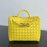 보테가 베네타 (징) 안디아모 손가방 미디움 노란색 743568