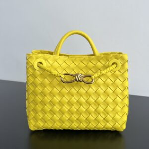 보테가 베네타 (징) 안디아모 손가방 미디움 노란색 743568