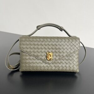 보테가 (징) Knot Lock 숄더백 올리브 그린 817191