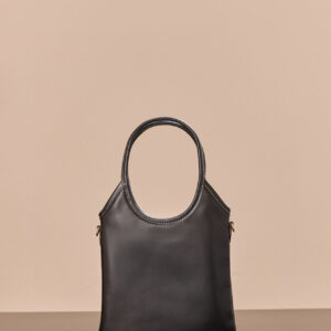 미우미우 (팬더) 아이비 미니 토트 블랙 5BA281