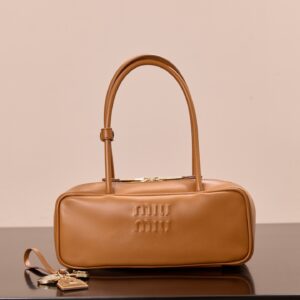 미우미우 (팬더) 비오 공문소가방 캐러멜 5BB173