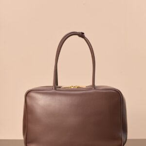 미우미우 (팬더) 비오 대형 브라운 소가죽 백 5BB117