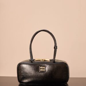 미우미우 (팬더) 비오 공문백 미니 블랙 5BB173
