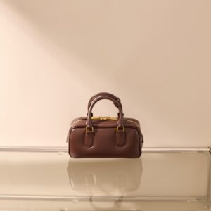 미우미우 (팬더) 아르카디에 소가죽 미니 석남목색 5BB142