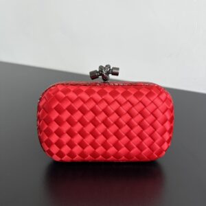 보테가 (징) BV Knot 미니 클러치 레드 8651