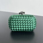 보테가 (징) BV Knot 편직 클러치 그린 8651