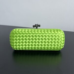 보테가 (징) kont晚宴 손가방 실크 그린 8651