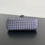 보테가 (징) 새틴 핸드백 실버 8651