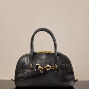 미우미우 (팬더) 어드벤처 베이쉘백 블랙 5BB169