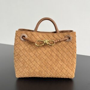 보테가 (징) 반쥬르 미니 브라운 스웨이드 백 743568