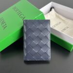 보테가 (징) 중편格 카드지갑 블루 592619