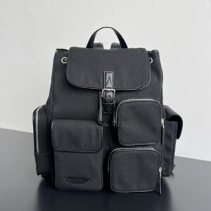 보테가 (징) 크로스로드 다목적 더블 백팩 블랙 837377