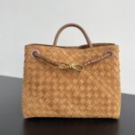 보테가 (징) 안디아모 소가죽 숄더백 브라운 743572