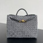 보테가 (징) 안디아모 소가죽 숄더백 그레이 743572