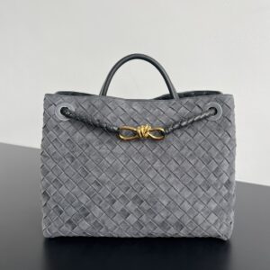 보테가 (징) 안디아모 소가죽 숄더백 그레이 743572