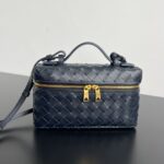 보테가 (징) 바니티 케이스 화장품 가방 블랙 789109