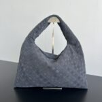 보테가 (징) 중형 양가죽 HOP 백 그레이 796262